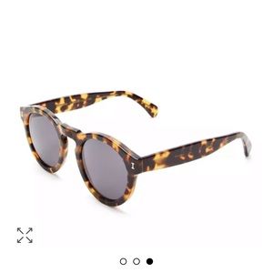 Authentic illesteva Leonard Round Sunglasses